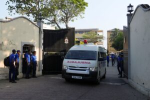 At least 100 people missing after Iranian military ship sinks off Sri Lanka