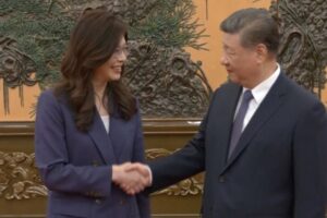 Taiwan opposition leader calls for ‘reconciliation’ after meeting Xi