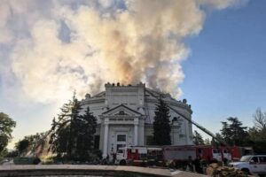 ‘Island surrounded by war’: Crimeans panic amid Ukrainian attacks