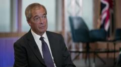 Farage says £72m donations are compliant ‘with the law today’