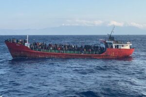At least one dead, 25 missing after boat carrying migrants sinks off Greece