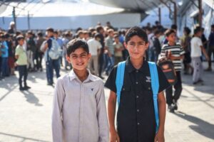 Back to school in Gaza: Learning in tents after years of disruption