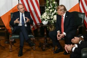 Trump says a unified Ireland would be ‘fantastic’ during Irish visit