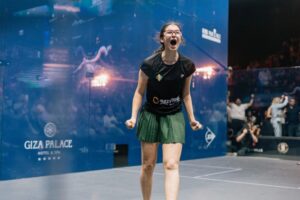 Egypt’s Amina Orfi becomes youngest women’s squash world number one at 19