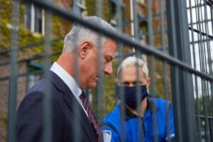 Former Kosovo President Hashim Thaci faces verdict for alleged war crimes