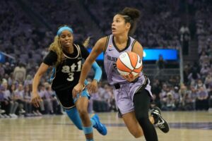 WNBA Finals: Valkyries beat Dream to reach the brink of their first title