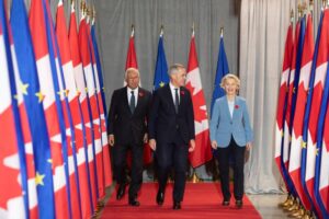 EU and Canada seek deeper ties amid worsening global uncertainty