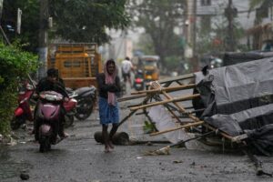 Cyclone Arnab makes landfall in India’s Andhra Pradesh