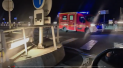 Bus hits train stopped on French side of  Channel Tunnel, with 19 injured