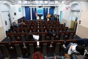 Trump faces private citizens lawsuit over limiting White House media access
